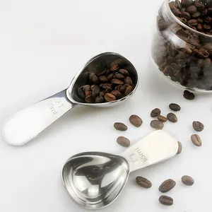 Thiết kế sáng tạo 15ml 30ml Bộ đồ ăn mini Sliver kim loại muỗng cà phê