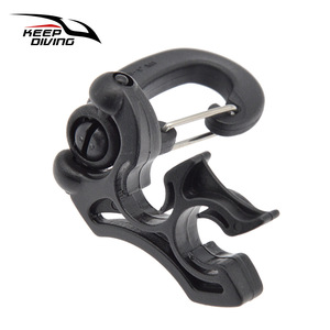 Keep Diving Dive Gear HC-580 ตะขอเกี่ยวพลาสติกแบบปลดเร็วสำหรับคลิปหนีบท่อเรกกูเลเตอร์ BCD - Product Image 4