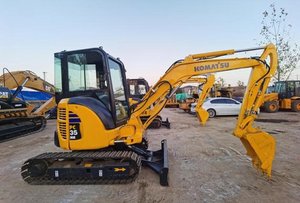 High Quality Komatsu PC35 3.5 Ton Mini Tracked Excavator <b>Digger</b> with Core Components Motor & Engine - Product Image 2