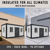 Maisons modulaires préfabriquées portables, faciles à assembler, luxueuses, dortoirs et unités de logement mobiles