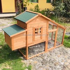 Poulailler Designs Coop Poule Hutch Maison pour animaux de compagnie SDC003-A Bois Bois SHUNDA Imprimer Cages pour animaux de compagnie, transporteurs et maisons Loisirs CN;FUJ