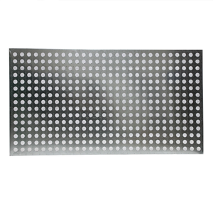 Tôle perforée en aluminium pour l'architecture, maille perforée 12,7 mm, centres décalés, non traitée - Product Image 3