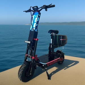 Pièces détachées et accessoires pour trottinettes électriques 13 et 14 pouces, cadre de trottinette pliable à suspension intégrale de 150 mm de largeur, installation facile - Product Image 6