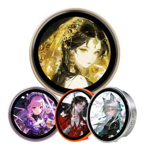 Insignia Digital Inteligente Electrónica Recargable de 500 mAh con Pantalla HD, Imagen, Video, <span class=keywords><strong>GIF</strong></span>, Conexión a Aplicación para Aficionados al Fútbol - Product Image 1