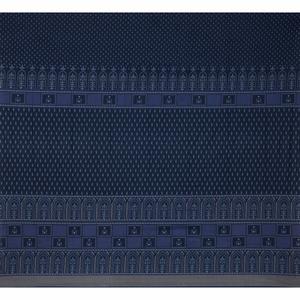 HEAVENBIRDS Juego de Sábanas Planas Estampadas en Azul Oscuro, Estilo Natural Ecológico, 2 Fundas de Almohada, Juego de Funda Nórdica de Algodón de 300 Hilos - Product Image 2