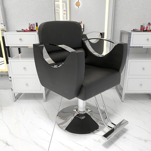 Chaise de coiffeur hydraulique de salon de coiffure vintage au design nouveau et inclinable - Product Image 4