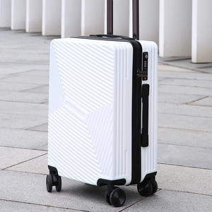 Maleta de Mano Yongsheng de 20 Pulgadas, Blanca, Resistente, con Candado TSA, Ruedas Silenciosas, Equipaje de Viaje Unisex - Product Image 1