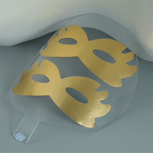 Feuille d'oeil esthétique de technologie supraconductrice d'or Feuille de masque pour les yeux non tissée - Product Image 1