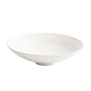 ชามเซรามิกสีขาวแบบกำหนดเองของ Round Rock สำหรับก๋วยเตี๋ยว ซุป สลัด ดีไซน์คลาสสิกสำหรับเสิร์ฟของหวานและอาหารในงานปาร์ตี้ - Product Image 1