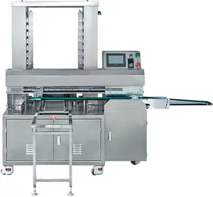 Ahorro de energía 150 KG/H Palmier Línea de producción Máquina automática para hacer galletas para galletas de mariposa