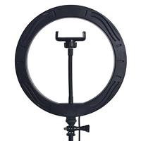 FOSOTO RL10 10 "Selfie Anillo de luz de 10 pulgadas con soporte de trípode y soporte para Teléfono Celular para transmisión en vivo/maquillaje