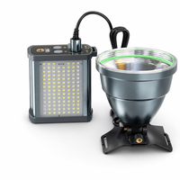 Lampe LED laser A500 40W à suspendre à la taille, 20000mAh, rechargeable, en alliage d'aluminium, avec banque d'alimentation USB Type-C, lampe latérale, faisceau de 500m, pour le camping