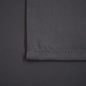 Rod Túi tối màu xám 2 tấm Tier Rèm nửa màn rèm cho nhà bếp phòng tắm Tủ tầng hầm - Product Image 5