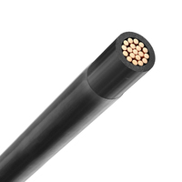 Venta al por mayor Cable eléctrico Alambre de construcción 4-14 AWG Chaqueta de nailon de cobre trenzado Aislamiento de PVC THWN THHN Aplicación Uso industrial