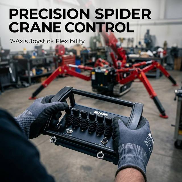 Custom Long-Range Hydraulic Proportional Joystick Remote Control 200-1000m Transmission Distance Available
