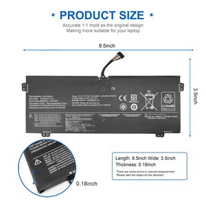 Batterie d'ordinateur portable Damaite 7.72V 48Wh L16C4PB1 L16M4PB1 de remplacement pour Lenovo Yoga 720 13 720-13IKB 720-131KB 720-13lKB 80X6 Nouvelle - Product Image 3