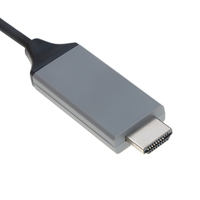 Cable USB C a HDMI, Convertidor de Cable USB C a HDMI, Adaptador de Extensión HD USB 3.1 4K 30Hz para Macbook y Samsung