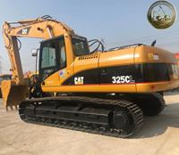 Excavadora CAT 325CL 325C Usada de Alto Rendimiento, Original de Japón, Estable, de 25 Toneladas, para Minería Pesada y Construcción de Carreteras