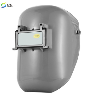 ANSI Z87.1 Bóng râm 10 Có thể điều chỉnh đầu gắn chịu nhiệt lật ống kính phía trước thợ hàn mui xe sợi thủy tinh đường ống Hàn Mũ bảo hiểm - Product Image 3