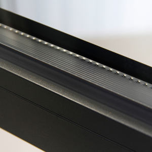 ประตูบานกระจกสองด้านสำหรับประตูทางเข้ากระจกสองชั้นแบบพับได้กรอบบางขนาดใหญ่ - Product Image 3