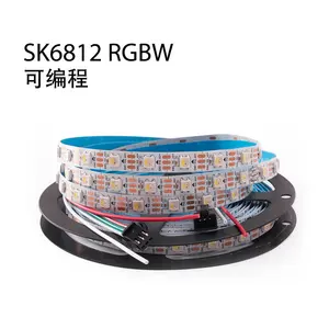 공장 좋은 품질 Led RGBW 4 1cob RGB 스트립 빛 도트 멀티 컬러 Led 스트립 24 볼트 COB 스마트 라이트 스트립