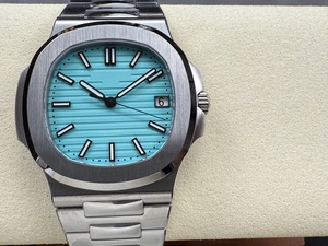 Montre mécanique étanche de qualité supérieure 40 mm, mouvement DDF 324, collaboration 5711, mouvement 330, cadran bleu, montre de plongée - Product Image 1