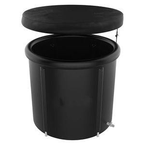 Baignoire à glace gonflable Mandora pour adultes, pliable, en PVC, portable, pour thérapie par le froid, usage domestique - Product Image 4