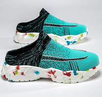Grande taille 44 Portable eau plage femmes chaussures de natation dames chaussures de marche compensées