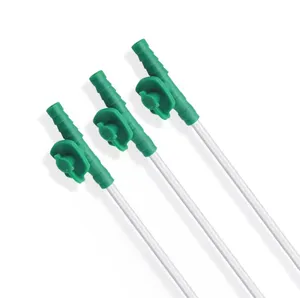 Disposable PVC Medical Sputum Tube High Quality Suction Catheter Fr6 to Fr22 Suction Sputum Catheter