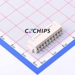 HC-HA-9AWT Wire-to-Board Pin Header SMD,P=2.5mm,Horizontal Mount Connector 1x9P 2.5mm Horizontal Mount XHB - Product Image 2