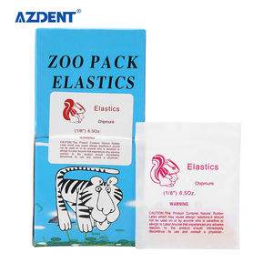 Bandes de caoutchouc élastiques dentaires, pour appareil orthodontique, pour bretelles de dents, en vogue, approuvé CE - Product Image 2