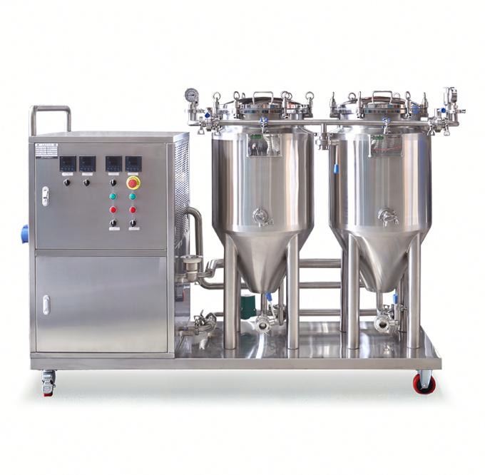 Маленькое пивоваренное оборудование, 100 л, конический ферментер для пива