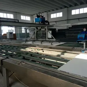 Máquina de fabricación de paneles de fibra de cemento, línea de producción, Mgo
