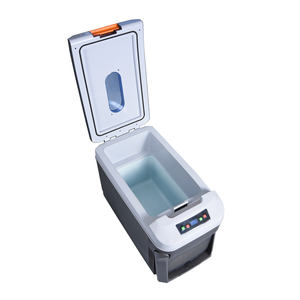 <span class=keywords><strong>Mini</strong></span> <span class=keywords><strong>Nevera</strong></span> de 35 <span class=keywords><strong>Litros</strong></span> con Ruedas y Carro, Enfriador y Calentador Eléctrico de CA 230V y CC 12V, <span class=keywords><strong>Nevera</strong></span> Portátil para Automóvil - Product Image 5