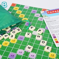 Jeu de société de table à quatre volets personnalisé de haute qualité pour enfants avec logo imprimé