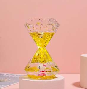 Paillettes diamant dessin animé flottant <span class=keywords><strong>gouttelettes</strong></span> d'huile flash boule <span class=keywords><strong>sablier</strong></span> ameublement décompression déversement d'huile jouets pour enfants - Product Image 4