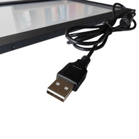Écran tactile intelligent de 15,6 pouces, résolution 4096x4096, interface USB, tactile infrarouge multipoint, coque en alliage d'aluminium - Portable