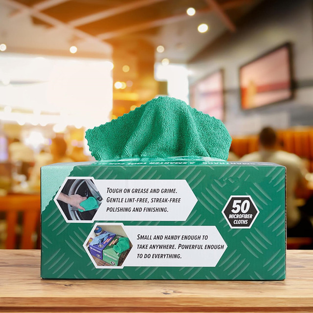 Microfiber Cleaning Cloth with Box Bulk Reusable Towel for Home Cars 20 Pack
