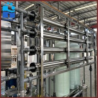 Système d'osmose inverse industriel automatique 2000 LPH à prix d'usine, installation RO en acier inoxydable pour la purification de l'eau potable