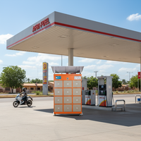 Estación de Intercambio de Baterías de Litio Solar ESINO de 12 Ranuras, Gabinete de Intercambio de Baterías Impermeable para Exteriores con Función OTA para África