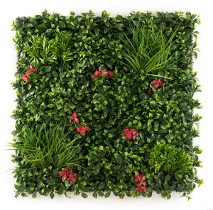 Panel de Pared de <span class=keywords><strong>Plantas</strong></span> para Cerca Verde Césped Artificial Decoración de Jardín Paisajismo Plástico <span class=keywords><strong>Plantas</strong></span> <span class=keywords><strong>Artificiales</strong></span> de Exterior Muro Verde de Plástico - Product Image 3