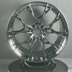 Rines SHIN Forjados en Cromo Plateado de 17 18 19 20 21 Pulgadas 5x112 5x120 para BMW Serie 3 <span class=keywords><strong>4</strong></span> 5 Tesla Model 3 Y Audi A4 A5 - Product Image 3