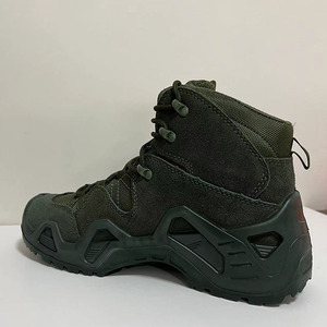 DFL01 <b>Hiking</b> Shoes Middle Cut Cow Leather Suede Tactical Training <b>Boots</b> Middle Cut Durable and Heavy Duty Shoes - Product Image 2