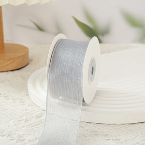 ริบบิ้นโลหะวิบวับสีทองสำหรับห่อของขวัญคริสต์มาสและตกแต่งเสื้อผ้า - Product Image 6