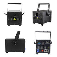 Éclairage de scène professionnel 8W 10W ILDA DMX Lazer RGB Projecteur d'animation laser pour spectacle concert