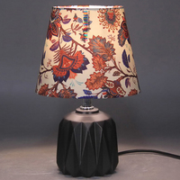 Lampe de table en céramique moderne pour salon, lampe de lecture vintage dorée, lampe de table décorative pour la maison, vente en gros