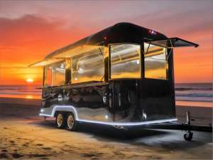 Vehículo de Apoyo a Flotas MultiCamión con Almacenamiento Refrigerado, Compactación de Residuos y Suministro de Agua Potable <span class=keywords><strong>para</strong></span> Eventos y Catering Sostenido - Product Image 1