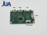 Module de microphone à double microphone alimenté par l'IA OEM pour la diffusion professionnelle, la capture vocale, l'IoT, les appareils intelligents et les conférences