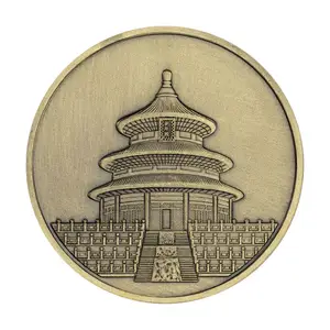 चीन की महान दीवार स्मारिका सिक्का कॉपर प्लेटेड संग्रह रचनात्मक उपहार संग्रहणीय स्मारक सिक्का