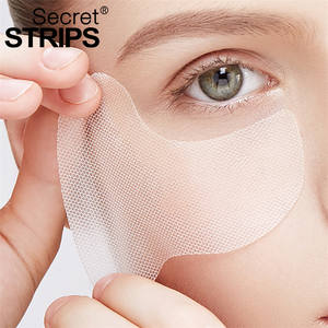 Máscara facial de gel para ojos de colágeno transparente Etiqueta privada Ácido hialurónico Almohadillas antiarrugas para los ojos antienvejecimiento - Product Image 1